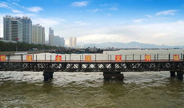 水上臨時鋼便橋便道出租賃建設(shè)注意事項(xiàng)